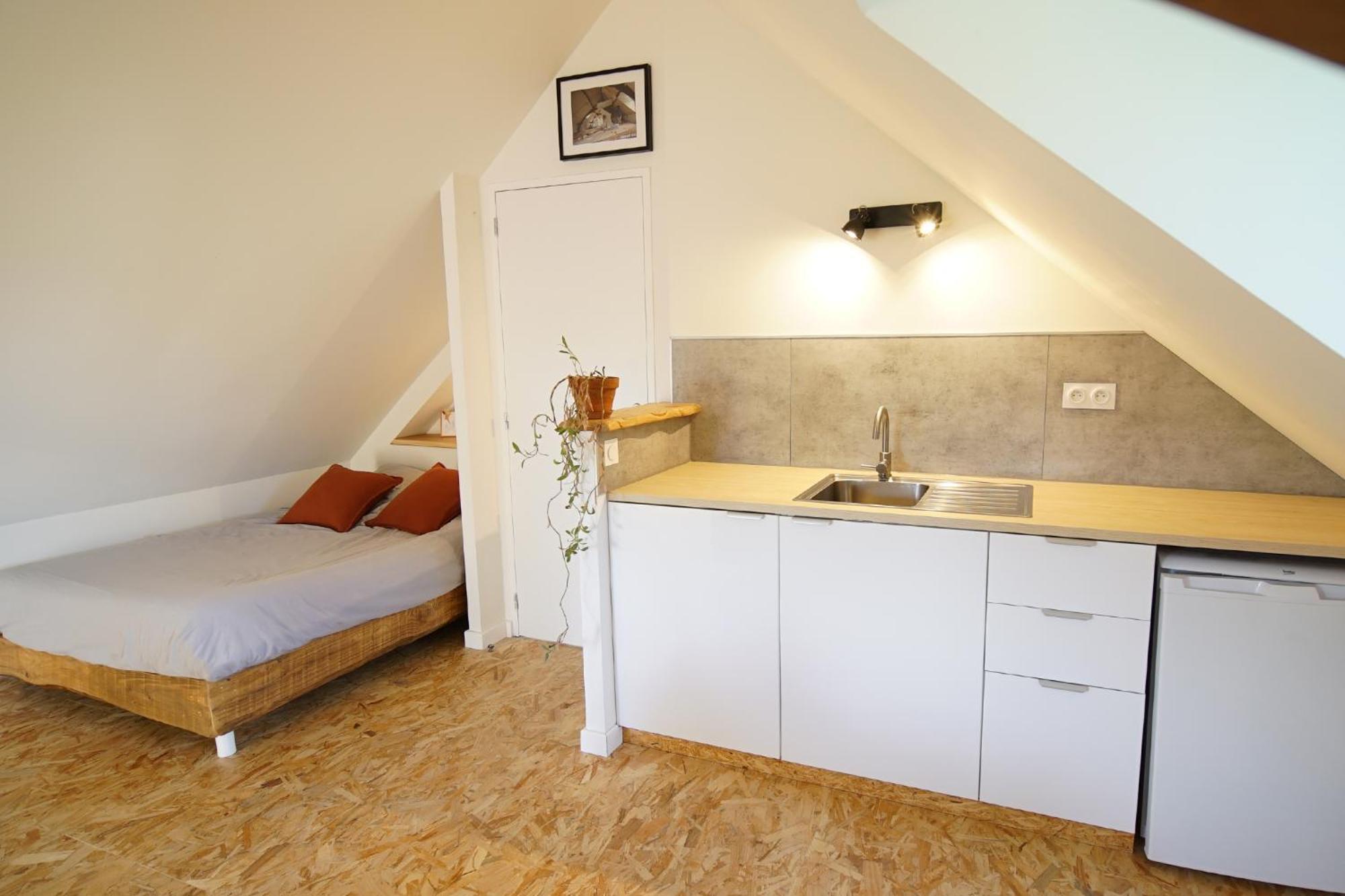 La Longere Apartment La Menitre Luaran gambar