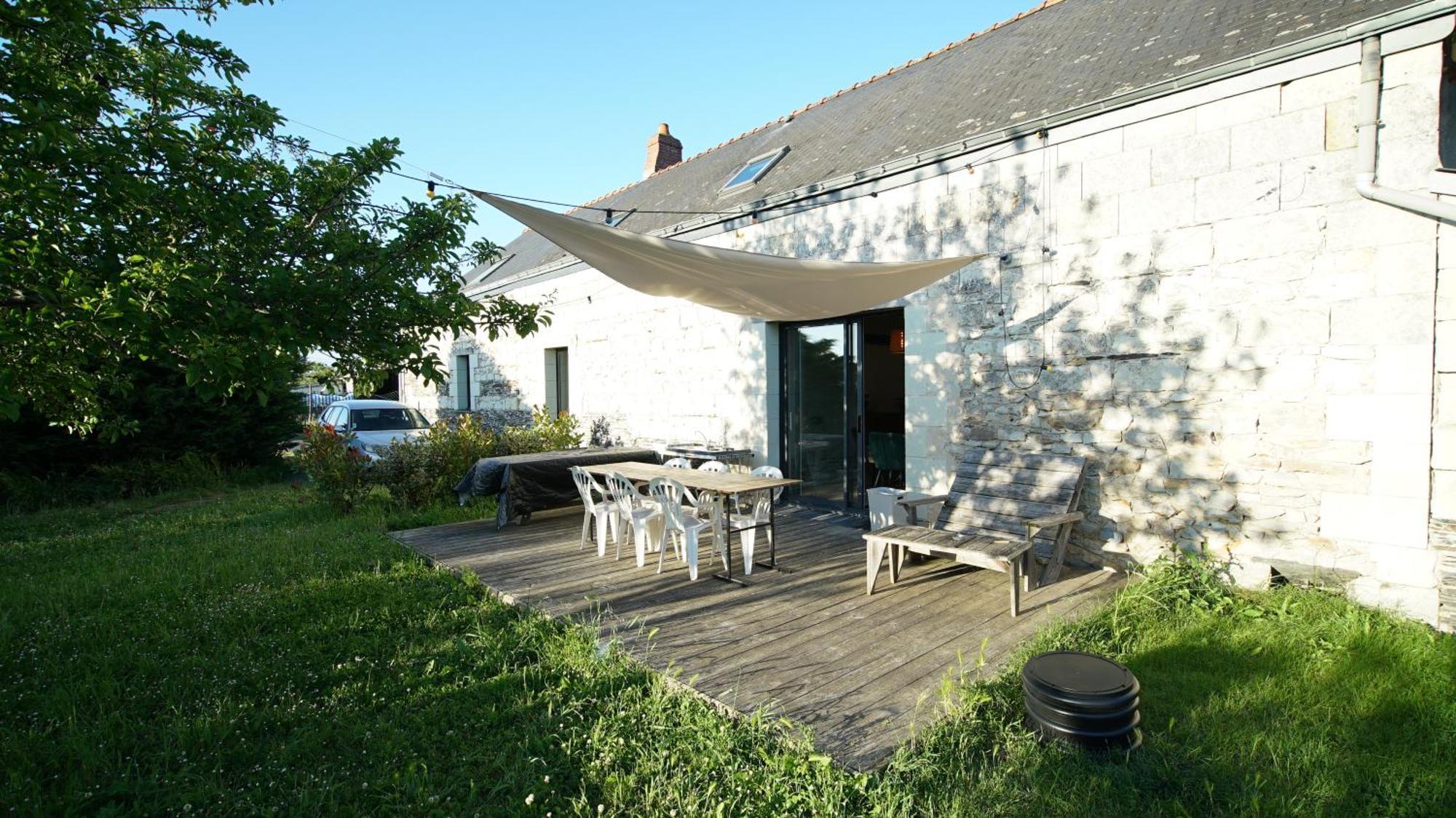 La Longere Apartment La Menitre Luaran gambar