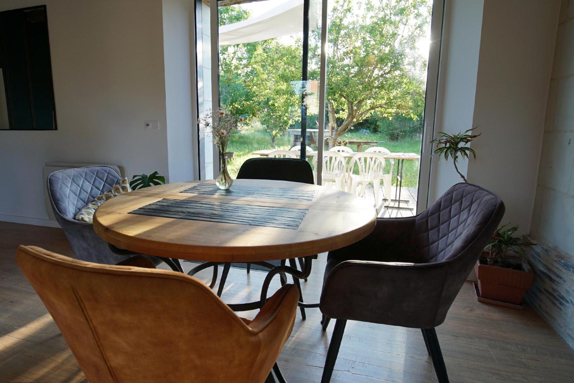 La Longere Apartment La Menitre Luaran gambar