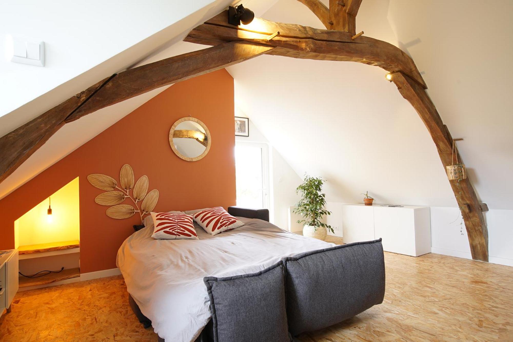 La Longere Apartment La Menitre Luaran gambar